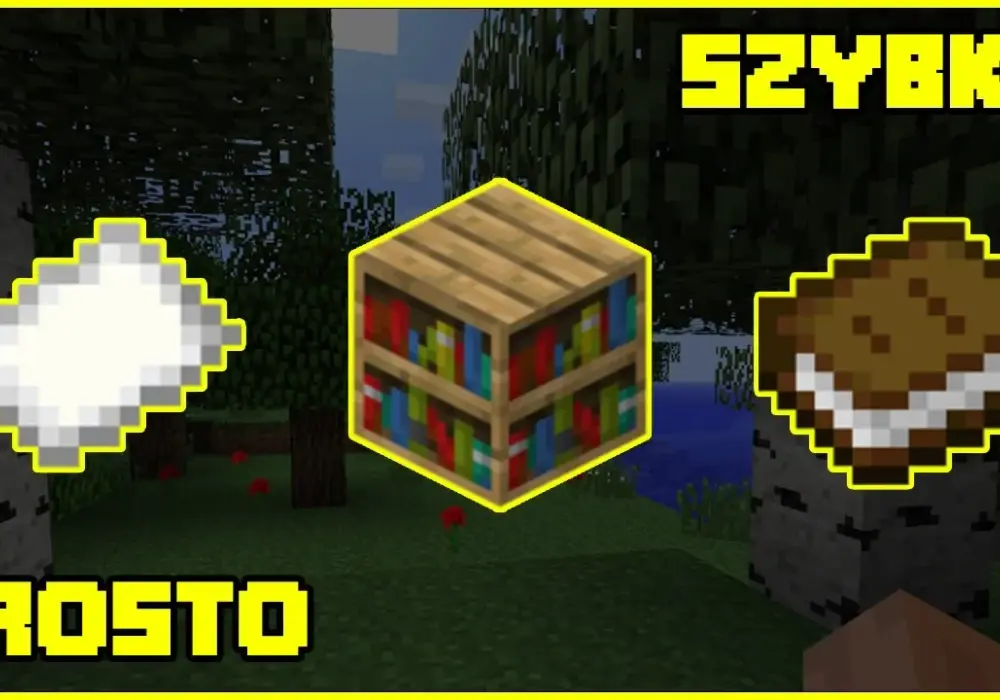Jak się robi książkę w minecrafcie – prosta instrukcja krok po kroku