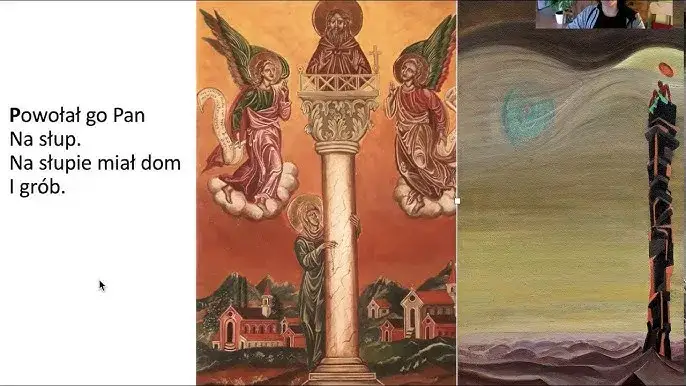 Zdjęcie Szymon Słupnik wiersz: porównanie poezji Grochowiaka i Tennysona