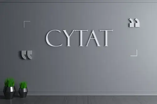 Cytat: co to jest i jak poprawnie go używać - przykłady i wskazówki